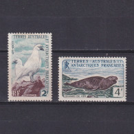 TAAF 1960, Sc# 16-17, Part Set, Sea Fauna, MH - Neufs
