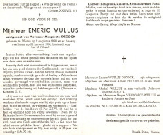 Emeric Wullus (1898-1960) - Devotion Images