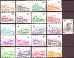 Belgio 1968 Pacchi Postali Unif.378/98 **/MNH VF - Neufs