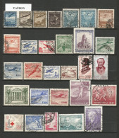 Chili 1 Lot De 29 Timbres Oblitérés  Poste Aérienne  (c3) - Chili