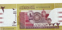 Sudan, (455), 2 Pounds De 2017, P. 71c, UNC - Sudan