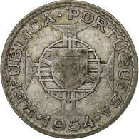Mozambique, 10 Escudos, 1954, Argent, TTB, KM:79 - Mozambico