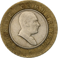 Turquie, 50 New Kurus, 2005, Istanbul, Bimétallique, TB+, KM:1168 - Turchia