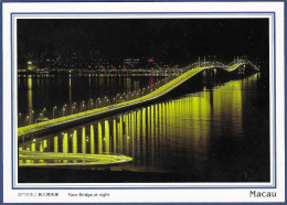 Macau/ Macao - Ponte Da Amizade Em Vista Nocturna/ New Bridge At Night - China