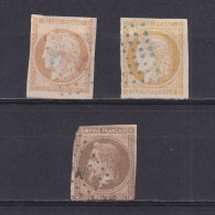 FRENCH COLONIES 1871, Sc# 9-13, CV $156, Part Set, Used - Napoleon III
