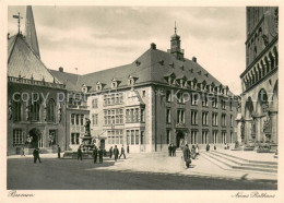 Bremen Neues Rathaus Kupfertiefdruck - Bremen