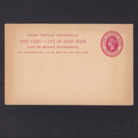 CAPE OF GOOD HOPE, Unused Pre-stamped Postcard - Cap De Bonne Espérance (1853-1904)