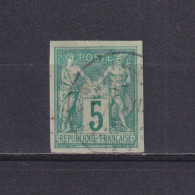 FRENCH COLONIES 1877, Sc# 31, Sage, Used - Sage