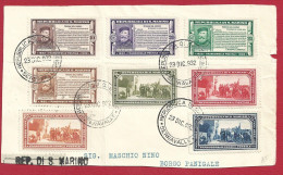 1922 SAN MARINO, N. 168/175 - Garibaldi - Interessante Ed Originale - Autres & Non Classés