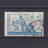 FRENCH COLONIES 1943, Sc# B7, Semi-Postal, Casablanca Postmark, Used - Altri & Non Classificati