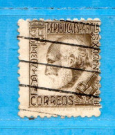 (Us6) )  SPAGNA °- 1934 - SANTIAGO RAMON.Yv. 528. Usato - Oblitérés