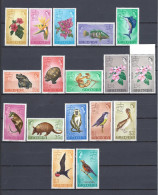 GRENADA (1968-70 QE-II SG#306-321 Animals & Flowers) MNH SuperB Cat.Val. £ 75.00 - Grenade (...-1974)