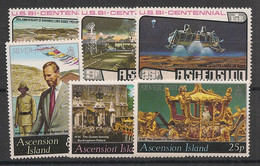 ASCENSION - 1976-77 - N°YT. 216 à 221 - Complet - Neuf Luxe ** / MNH / Postfrisch - Ascension (Ile De L')