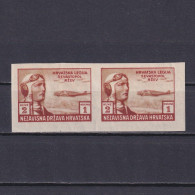 CROATIA 1943, Sc# B34, Proof, Youth Society, MH - Croatie