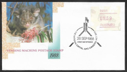 SKV) 1988. Australia. Bat. FDC XF. - Autres & Non Classés