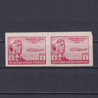 CROATIA 1943, Sc# B34, Proof, Youth Society, MH - Croatie