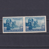 CROATIA 1943, Sc# B35, Proof, Youth Society, MH - Croatie