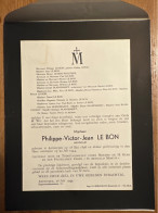 Mijnheer Philippe Le Bob *1898 Antwerpen +1944 Antwerpeb Advocaat Goris Blanchart Goris Wouters - Avvisi Di Necrologio