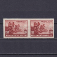 CROATIA 1943, Sc# B35, Proof, Youth Society, MH - Croatie