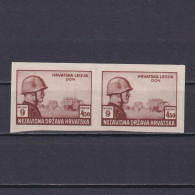 CROATIA 1943, Sc# B36, Proof, Youth Society, MH - Croatie