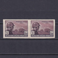 CROATIA 1943, Sc# B36, Proof, Youth Society, MH - Croatie