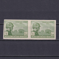 CROATIA 1943, Sc# B36, Proof, Youth Society, MH - Croatie
