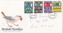 GREAT BRITAIN FDC 923-926 - 1981-1990 Decimal Issues