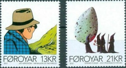 Faroe Islands 2012 - Mint Complete Series Of 2 Stamps On Modern Art - Féroé (Iles)