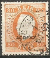 PORTUGAL AZORES YVERT NUM. 42B USADO - Açores