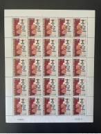 Wallis Et Futuna 2011 YT N°752 Contre L'alcool Against Alcohol Alkohol Planche Feuille Entière Full Sheet Bogen MNH** - Neufs