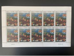 Wallis Et Futuna 2011 YT N°762 Paysage Fai Kona Landscape Planche Feuille Entière Full Sheet Bogen MNH** - Neufs