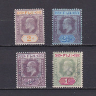 FIJI 1903, SG# 106-112, CV £100, Wmk Crown CA, Part Set, MH/Used - Fidji (...-1970)