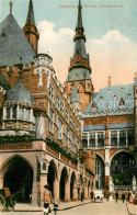 Aachen Rathaus Seitenansicht - Aachen