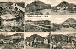 Rhoendorf Drachenfels Nonnenwerth Grafenwerth Kath.Muetterheim Siebengebirgsbahn - Bad Honnef