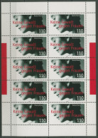 Bund 2000 Keine Gewalt Gegen Frauen Kleinbogen 2093 K Postfrisch (C15445) - Sonstige & Ohne Zuordnung