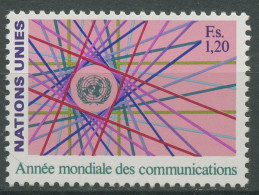 UNO Genf 1983 Weltkommunikationsjahr 111 Postfrisch - Neufs