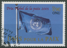 UNO Genf 2001 Friedensnobelpreis Kofi Annan 432 Gestempelt - Oblitérés