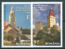 Rumänien 2014 Bauwerke Kirchenburgen 6896/97 Postfrisch - Neufs