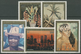 Französisch-Polynesien 1974 Gemälde Polynesischer Künstler 187/91 Postfrisch - Neufs