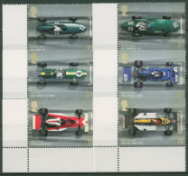 Großbritannien 2007 Autorennstrecken Rennfahrer Moss Mansell 2529/34 Postfrisch - Neufs