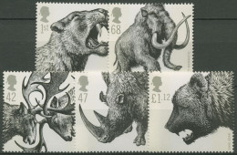 Großbritannien 2006 Eiszeitliche Tiere Säbelzahnkatze Mammut 2391/95 Postfrisch - Neufs