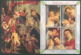 St. Vincent 2006 Weihnachten Gemälde Rubens 6298/01 K Postfrisch (C64946) - St.Vincent (1979-...)