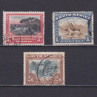 SOUTH AFRICA 1927, SG# 35-37, Part Set, Used - Oblitérés