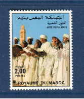 Maroc, **, Yv 986, Mi 1073, SG 681, Musique Traditionnelle, - Maroc (1956-...)
