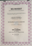 KS Invest - Commanditaire Vennootschap Op Aandelen - Keerbergen  - 2003 - Bank & Insurance