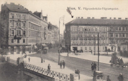 Wien 5. Bezirk Margareten: Pilgrambrücke - Pilgramgasse, Um 1916 !!! - Andere & Zonder Classificatie