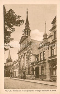 Goch Partie Am Marktplatz Mit Ev Und Kath Kirche - Goch
