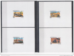 Sénégal 1998 / 1999 PROOF 21e Rallye Paris-Dakar Motocross Motorcycle Motorsport Voiture Car Mi. 1596 - 1599 RARE MNH - Sénégal (1960-...)