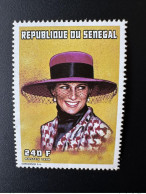 Sénégal 1998 Mi. 1531 Lady Diana Di Spencer Princess Of Wales Princesse De Galles - Familles Royales
