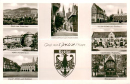 Goslar Panorama Hotel Achtermann Kaiser Worth Rathaus Rathaustreppe Marktkirche - Goslar